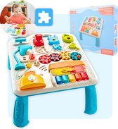 Mauzek® Activiteiten Tafel – Montessori speelgoed – Educatief speelgoed – Interactieve speeltafel – Sensorisch speelgoed – Motoriek speelgoed – Keyboard Kind – Activity center – Peuter speelgoed – Jongens –Meisjes– 1 jaar – 2 jaar – 3 jaar – 4 jaar