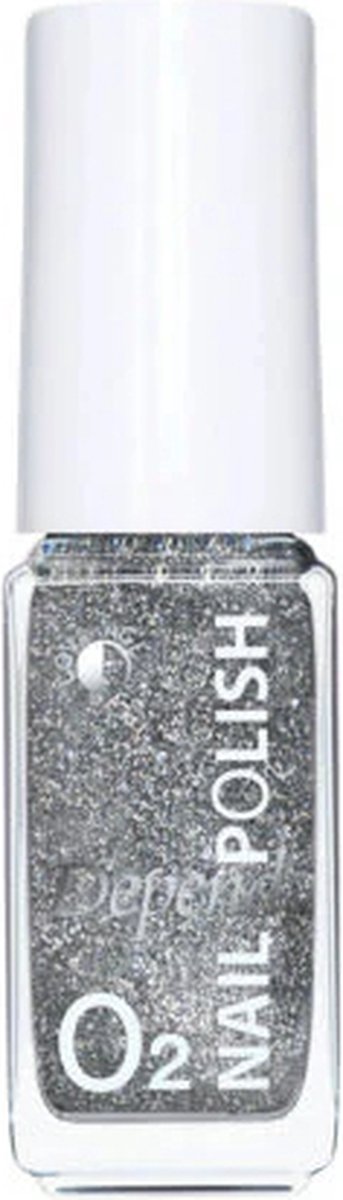 Goedkoopste DependCosmetics | Nagellak | O2 | Nailpolish | Zilverglitter | kleurnr.782 | 5ML