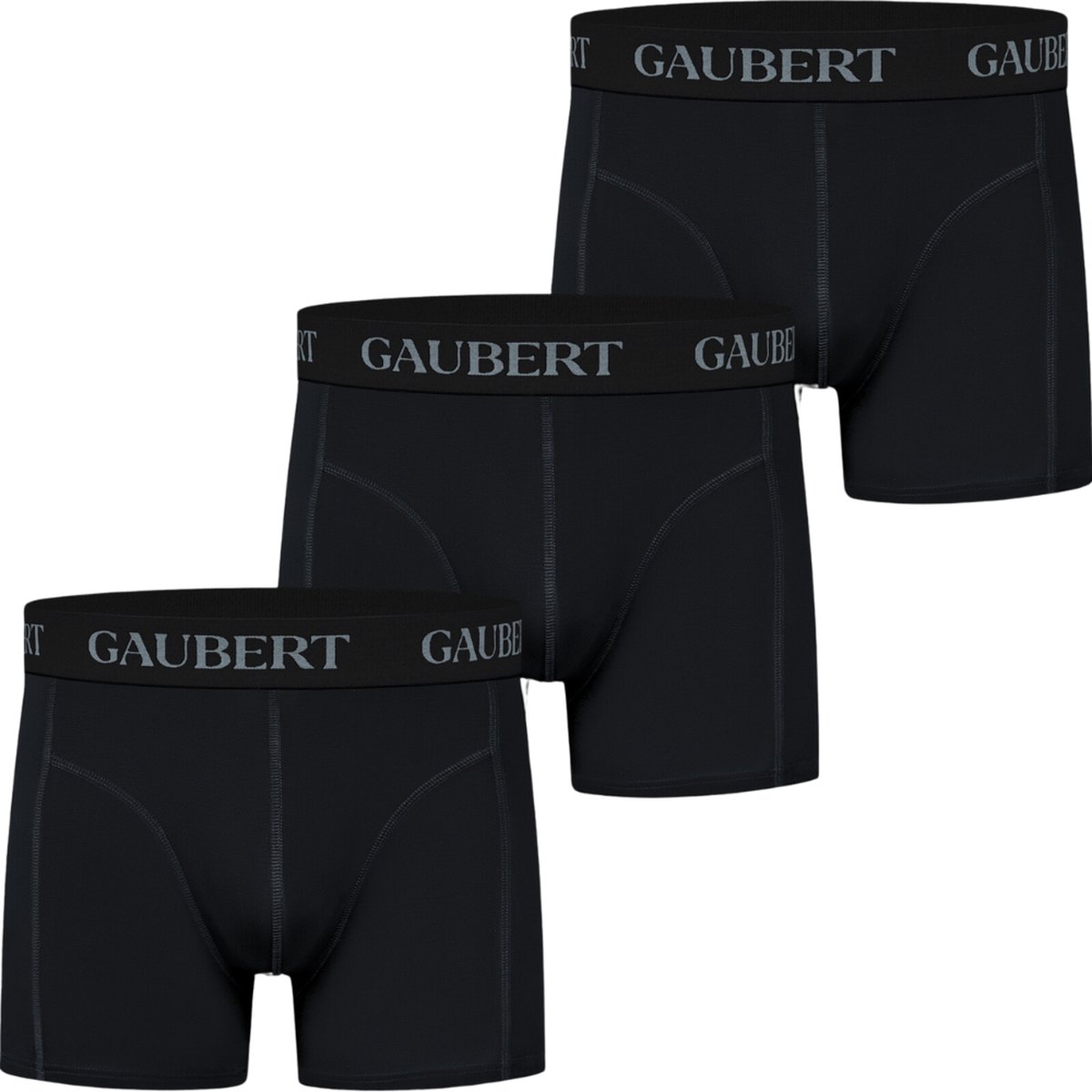 GAUBERT 3-PACK Premium Heren Bamboe Boxershort GBSET-457