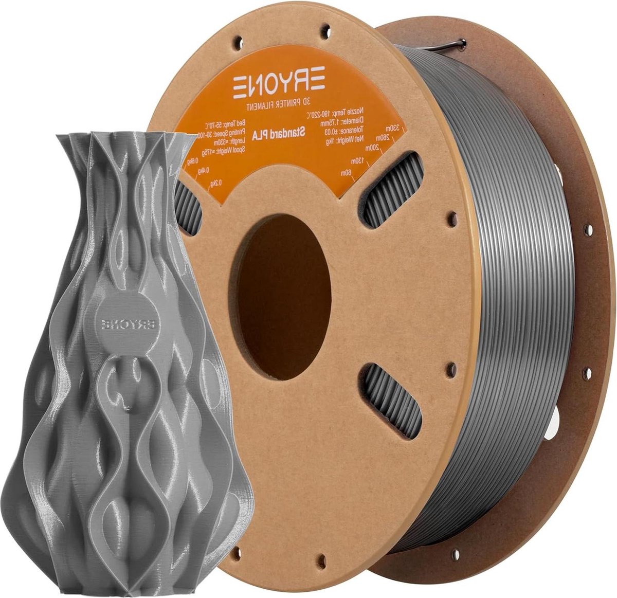 1.75 mm 3D Printers 0.02 mm 1 kg Spool Cat Grey Filament - High Quality Materials