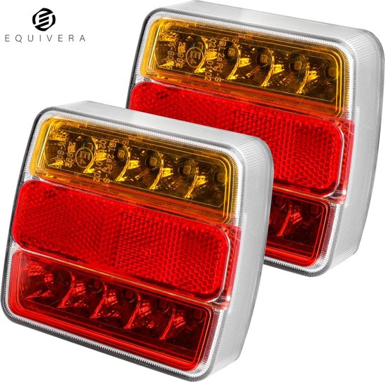 Equivera Siècle des Lumières de remorque - Set Siècle des Lumières de remorque - Éclairage de remorque - Siècle des Lumières de remorque