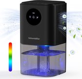 Bol.com Yllic - Intelligente Ultra-Stille Luchtontvochtiger en Luchtreiniger 1.7l/350ml per dag - 2-in-1 Energiezuinig Voor Slaa... aanbieding