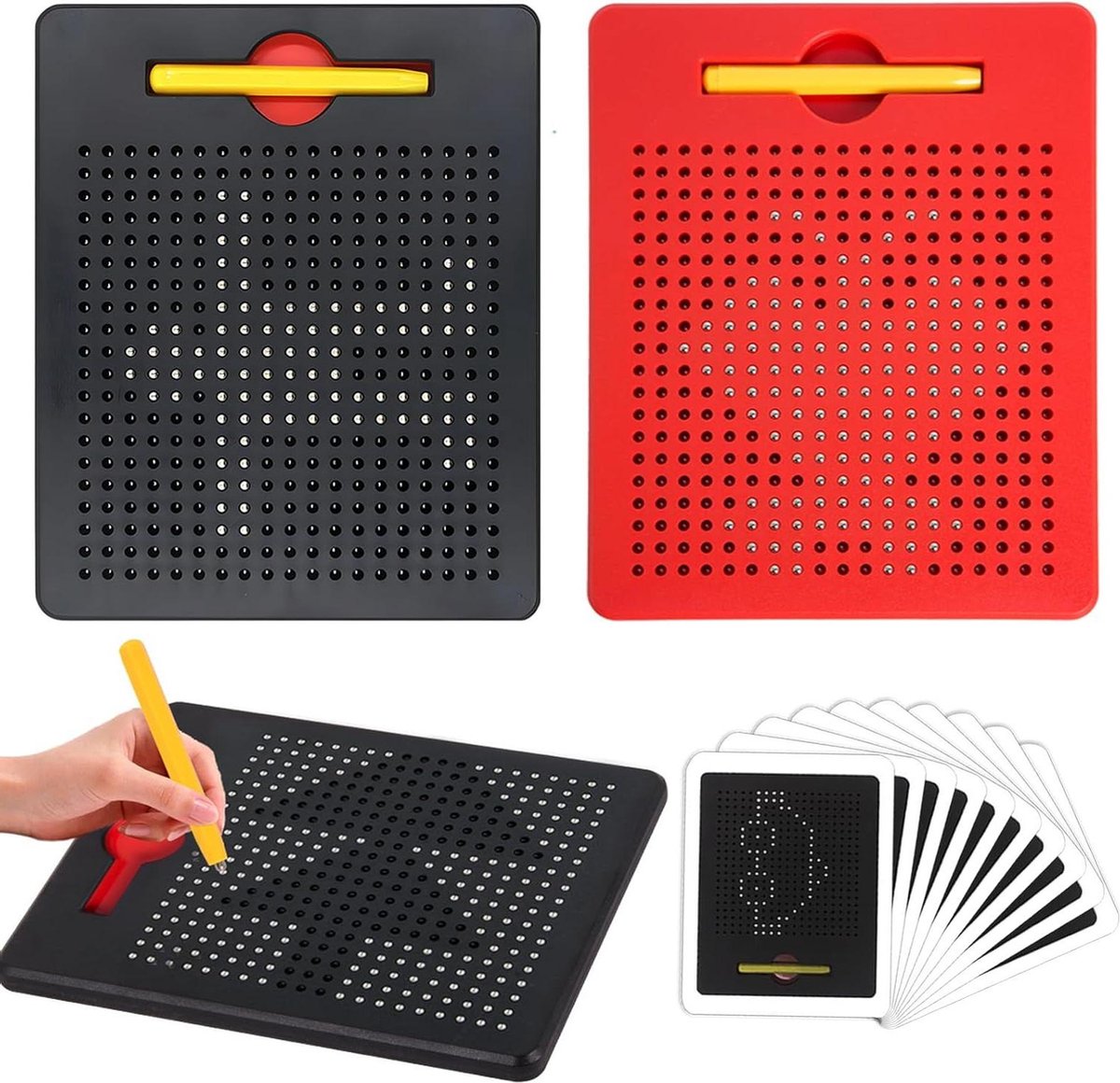 Magnetisch Tekenbord Voor Kinderen - Met Pen Educatief Speelgoed Blauw