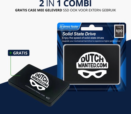 Foto: Dutch wanted ssdriveguard draagbare ssd externe harde schijf gratis case snelle writing speed van 550mb p s 512gb aan solide state opslag plug and play portable storage opslag extern pc of laptop usb 3 2 harde schijf expansion