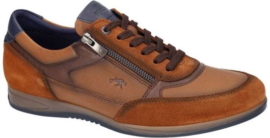 Fluchos -Heren cognac/caramel sneakers maat 40 bol