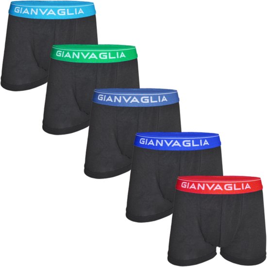 GIANVAGLIA® Basic Jongens Katoenen Boxershort 026-K 8-10 jaar 122-134