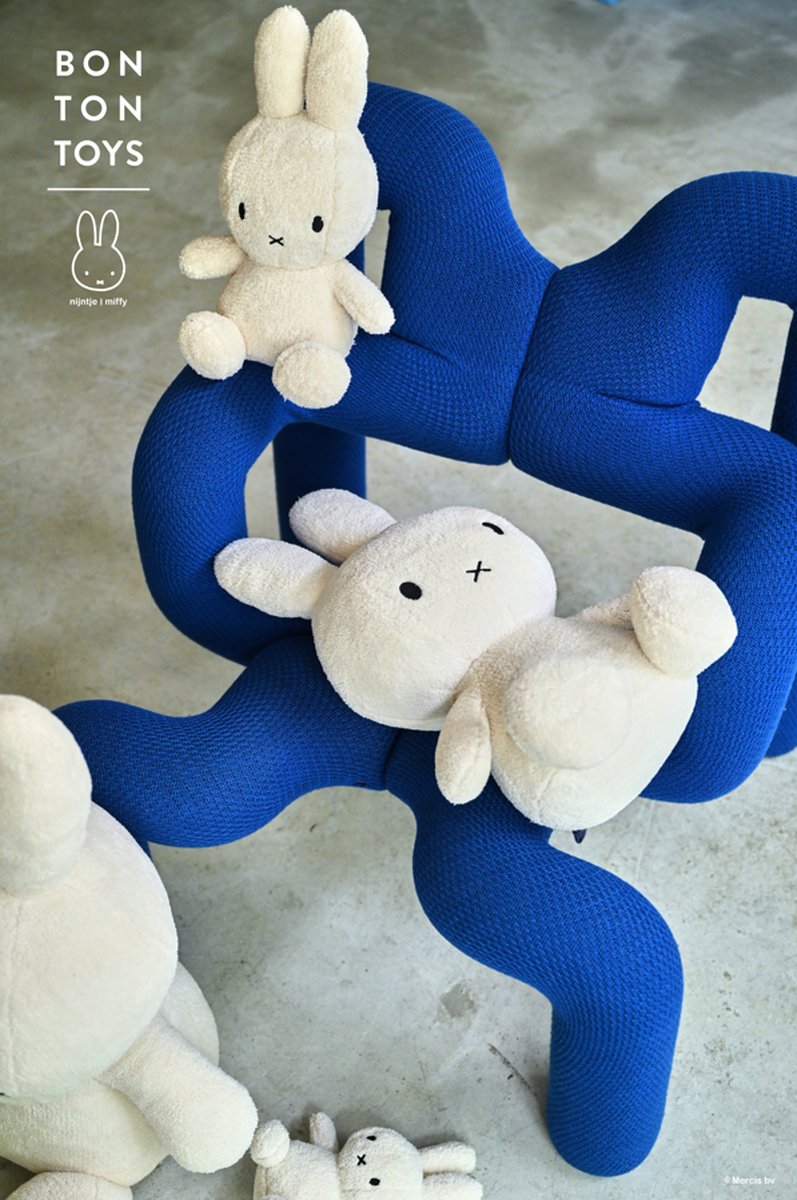 Bon Ton Toys Nijntje - ECO Corduroy Offwhite - 23 cm - 9" — afbeelding 3