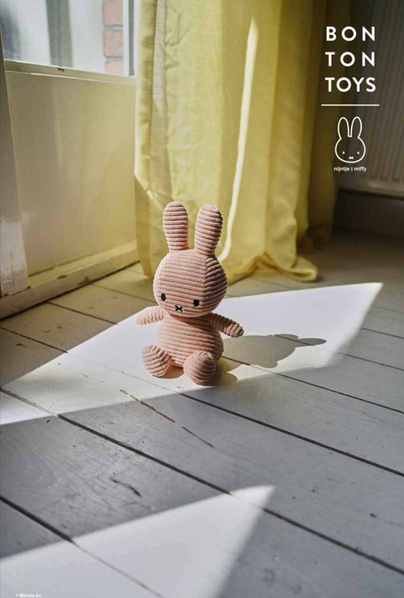 Bon Ton Toys Nijntje - ECO Corduroy Beige - 23 cm - 9'' — afbeelding 3