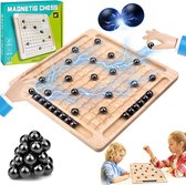 Verbeterd magnetisch schaken, handgemaakt draagbaar schaakspel voor beginners voor kinderen en volwassenen, familie, kinderen, verheug je