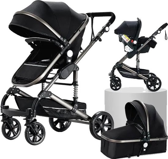 Foto: Kinderwagen 3 in 1 lichtgewicht ontwerp all terrain wielen xr012 b 