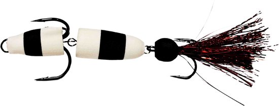 Mandala Foamshad Zwart-Wit Dressuurdoorbrekend Kunstaas Beste Snoekbaars Shad Baars Snoek Jigging