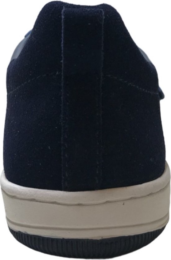 Naturino- Caleb - Mt 33 - baskets en cuir uni à velcro - bleu