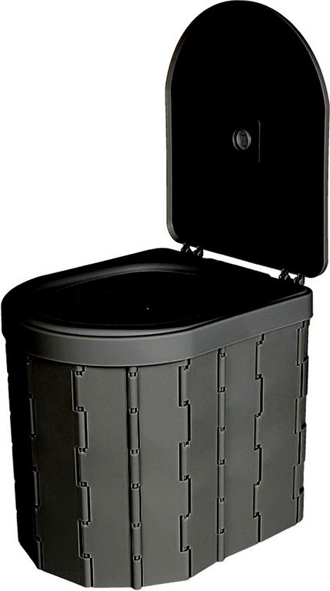 Coemo Opvouwbaar campingtoilet met deksel autotoilet incl. 2 x 12