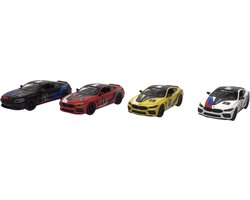 Kinsmart Auto Bmw M8 Competition Coupe 12,5 Cm 1:38 pull back motor verkoop per stuk 4 kleuren