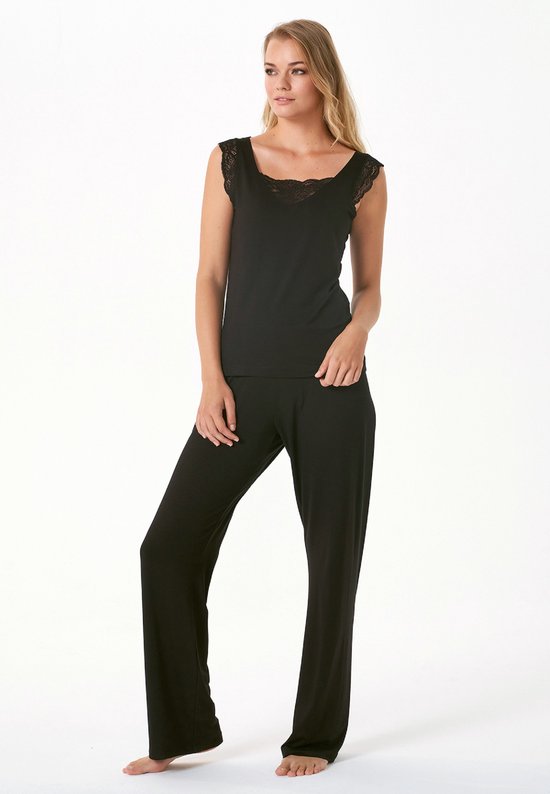 Feyza - Dames Pyjama Set, Mouwloos - S