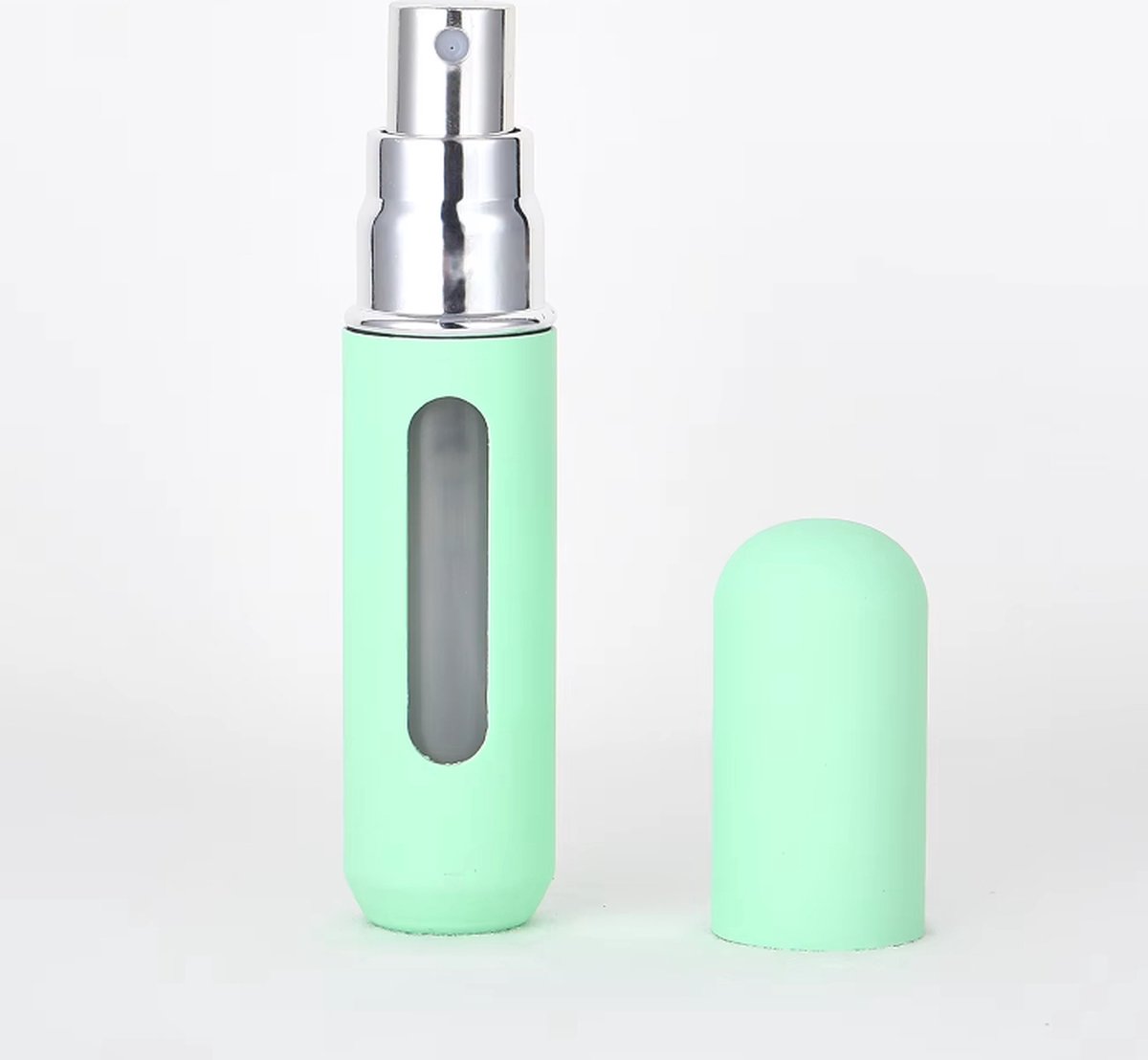 Goedkoopste Lege Parfumflesjes - Verstuiver Flesjes Leeg - Sprayflacon - 5 ML - Mini Parfum Flesje - Sprayflacon Leeg Hervulbaar - Groen