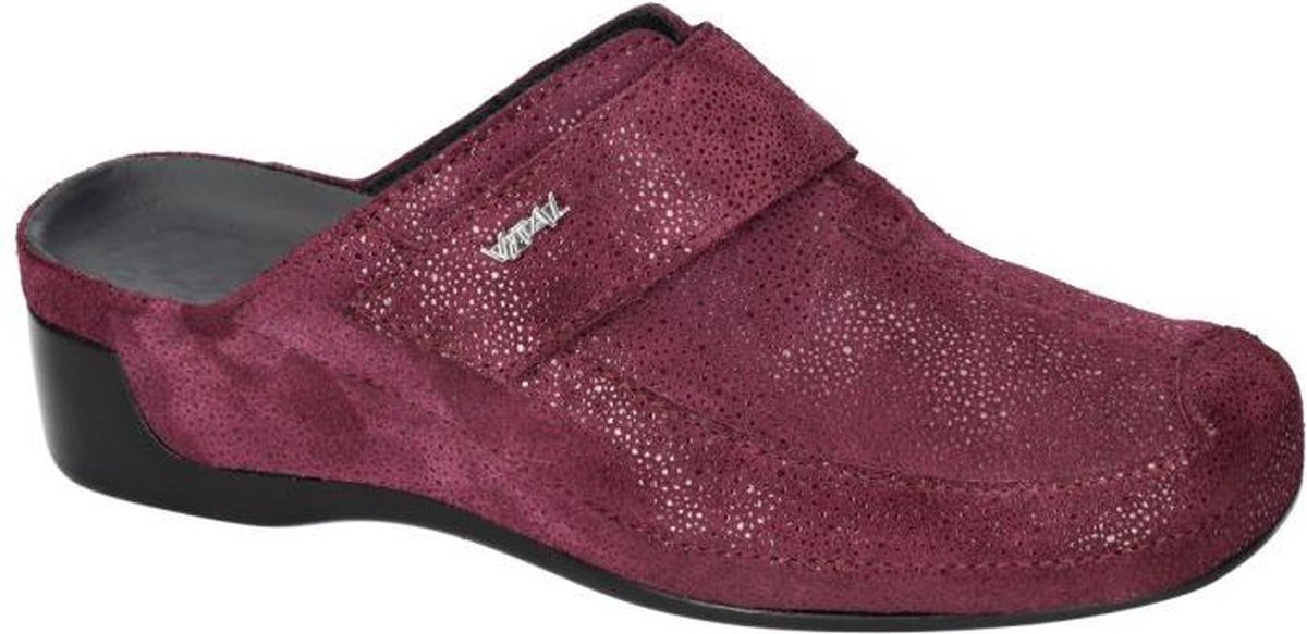 Vital -Dames paars slippers & muiltjes
