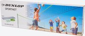 Dunlop multifunctioneel sportnet - lengte 609 cm - volleybal-, badminton-, en tennisnet