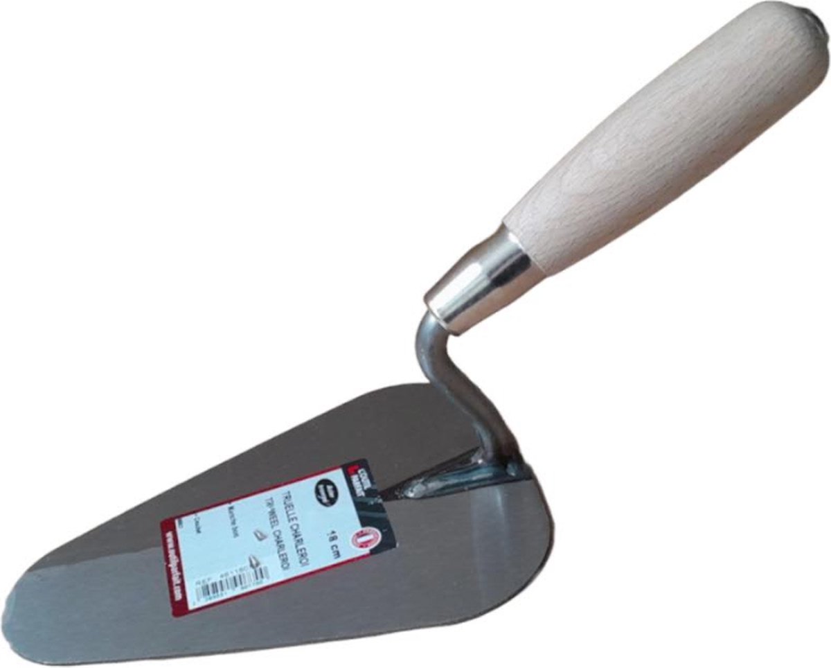 L'outil Parfait metseltroffel Charleroi 180mm met houten greep