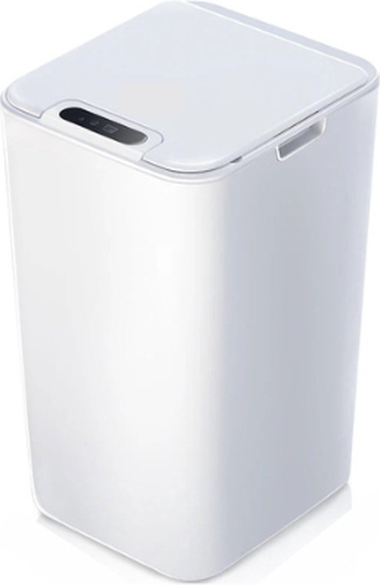 Goedkoopste Jeghi® Automatische Prullenbak met Sensor - Waterdicht - 8,5L - 19,7x17,5x31cm - Wit