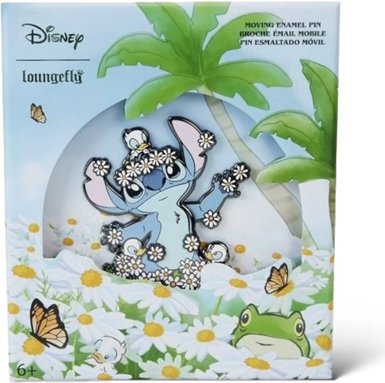Stitch Spring Time Pin Loungefly Stitch ‘Springtime’ Pin | bol