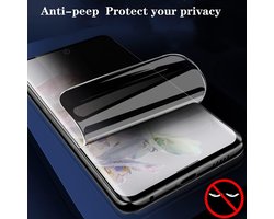 Motorola Moto G35 5G Lensun® Nano Privacy ScreenProtector - ‘Bullet Proof’, Anti-Kras, HD Helderheid, Oleofobe Coating, Eenvoudige Installatie - De Ultieme alternatief voor Privacy GlasProtectors / Tempered Glass - Bescherming