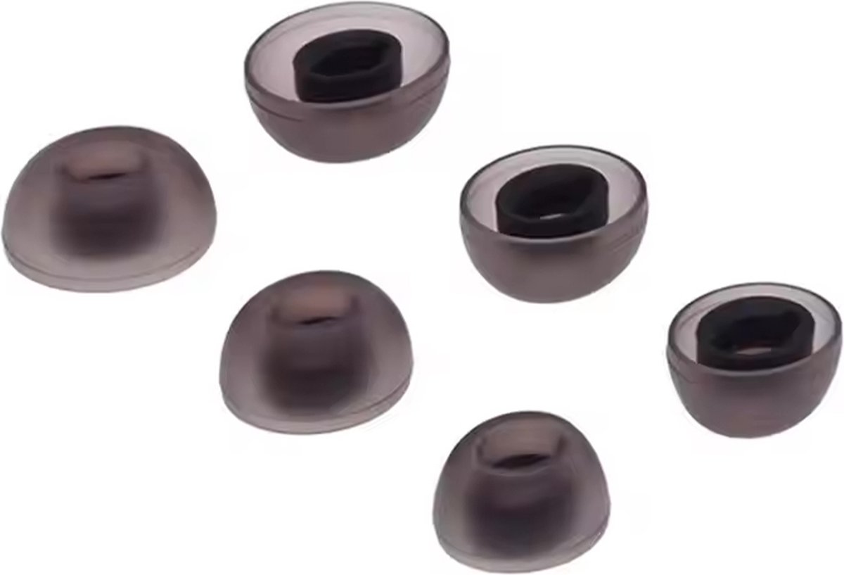 Ibley ComfortFit Siliconen oortips voor JBL Live Pro 2 rose - Siliconen Earplug - S/M/L formaat - 3 paar - 3 maten - JBL Live Free 2 oortips