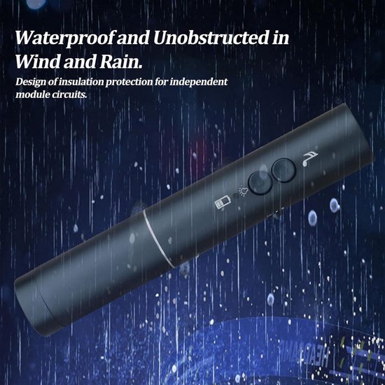 Sifflet d'urgence portable avec lampe de poche - Sifflet électronique portatif pour arbitres et entraîneurs