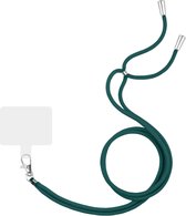 Cordon téléphonique - Universel - Cordon téléphonique - Chaîne téléphonique - Cordon pour téléphone - Pendentif téléphonique - Sangle de cou - Cordon de cou - Pendentif - Corde - Vert foncé