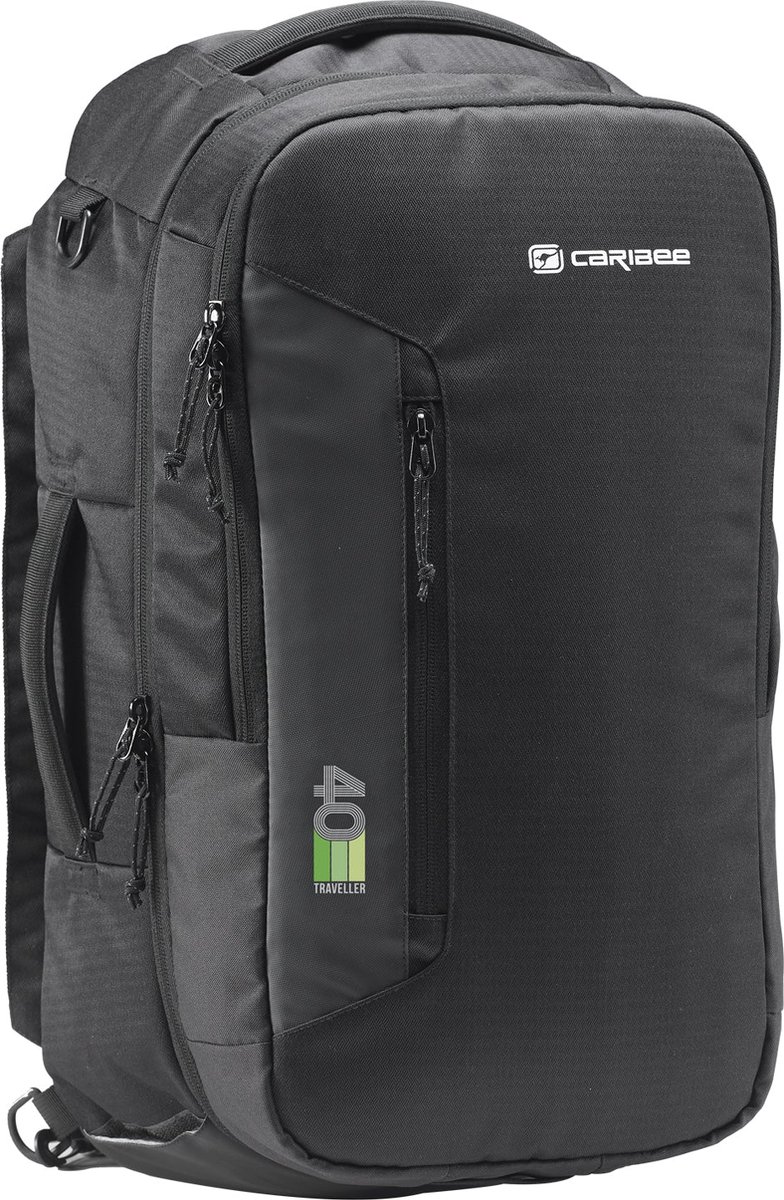 Caribee Traveller 40 Travel Bag - Black