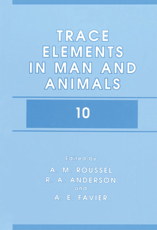 Trace Elements in Man and Animals 10 - cover