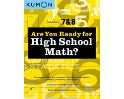 Omslag van Kumon Are You Ready for High School Math?