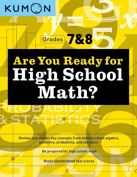 Kumon Are You Ready for High School Math? - cover