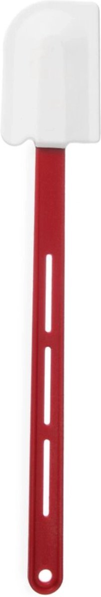 HENDI Pannenlikker – siliconen blad – kunststof greep – 420x70 mm – rood