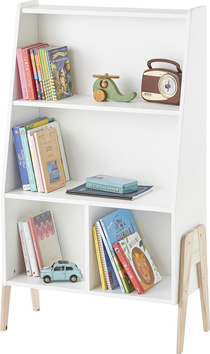 vertbaudet Lutin boekenkast mat wit