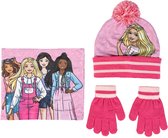 Barbie Winterset Muts Sjaal en Handschoenen Meisjes