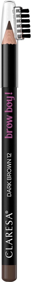 Claresa Brow Boy! Wenkbrauwpotlood 12 Dark Brown 1,15gr