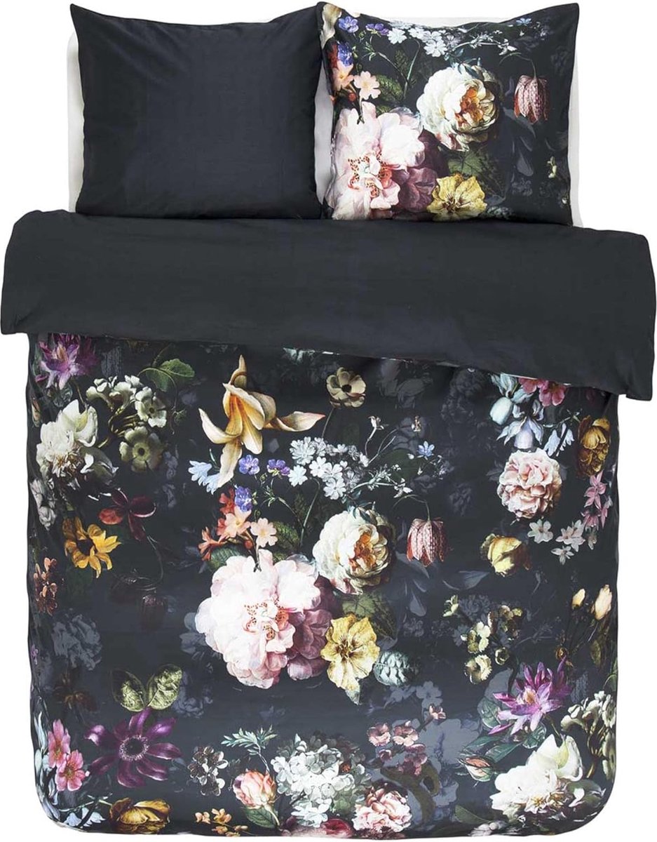 JGS® - Luxe Katoensatijn Beddengoed Set Met Bloemenprint -
