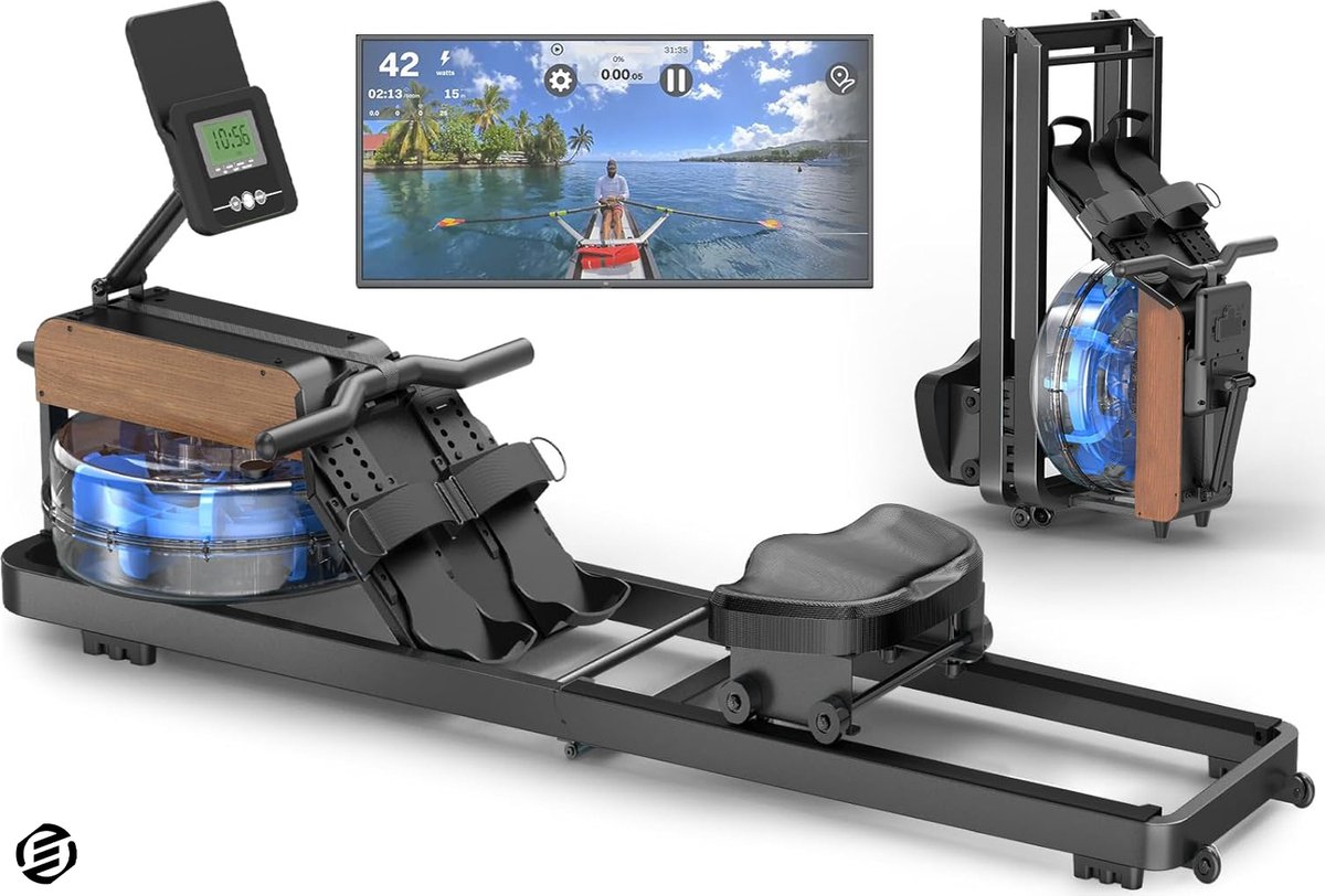 Equivera Roeimachine - Roei Apparaat - Roeimachine voor Thuis - Roeien - Fitness Machine