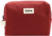 Trousse de toilette Hindbag Leon - coton bio - GOTS - Terre cuite