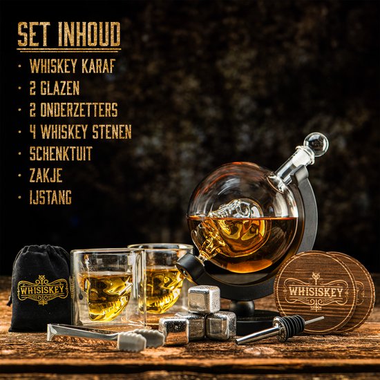 Crâne de carafe à Whisiskey