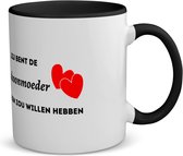 Akyol - tu es la belle-mère que tout le monde voudrait avoir tasse à café - tasse à thé - noir - belle-mère - merveilleuse belle-mère - très chère belle-mère - anniversaire - cadeau - cadeau - remerciement vous - cadeau - capacité 350 ML