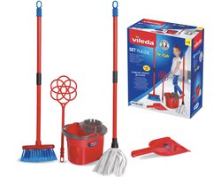foto van Vileda - Kinder Schoonmaakset - Rood