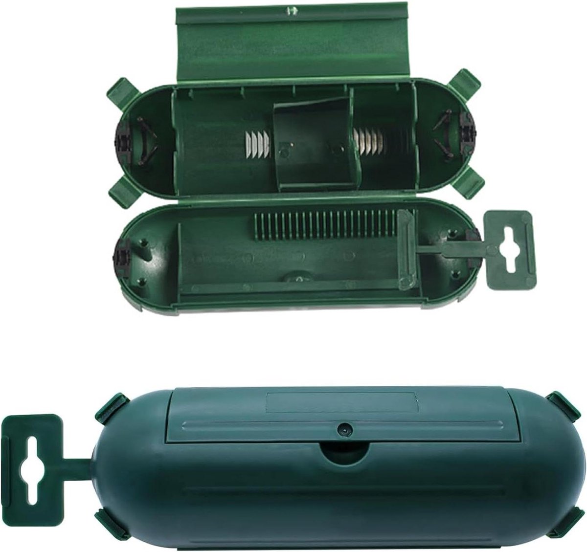Weerbestendige grote beschermbox IP44 - Kabelbox voor buiten - Kabeldoos waterbeschermd - stekkerbescherming buiten - waterdicht - trekontlasting kabeldoos