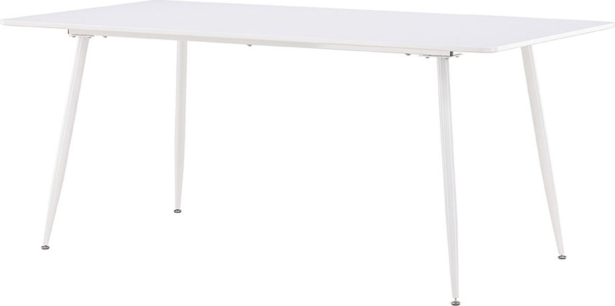 Silar eetkamertafel 90x180 cm wit.