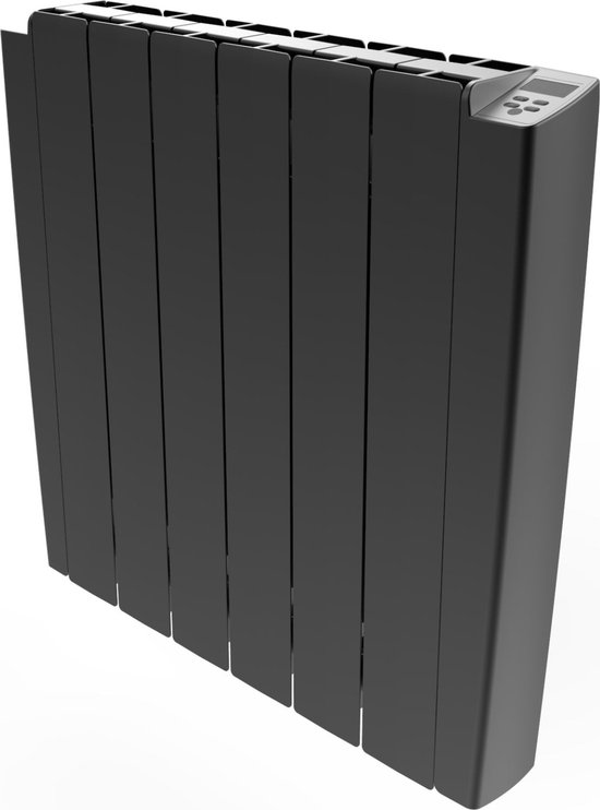 Muur Radiator ELEKTRISCHE RADIATOR MUUR ALUMINIUM MET STEKKER EN AFSTANDSBEDIENING ...