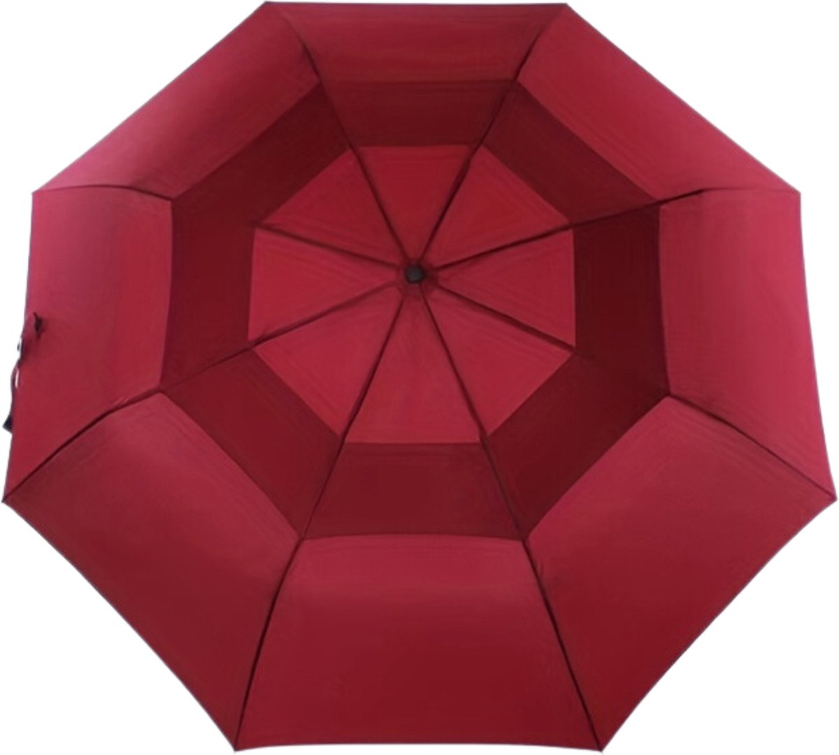 Bovista Moderne Stormparaplu - Windproof Paraplu - Opvouwbaar Stormproef - Automatisch Uitklapbaar - Umbrella - Rood