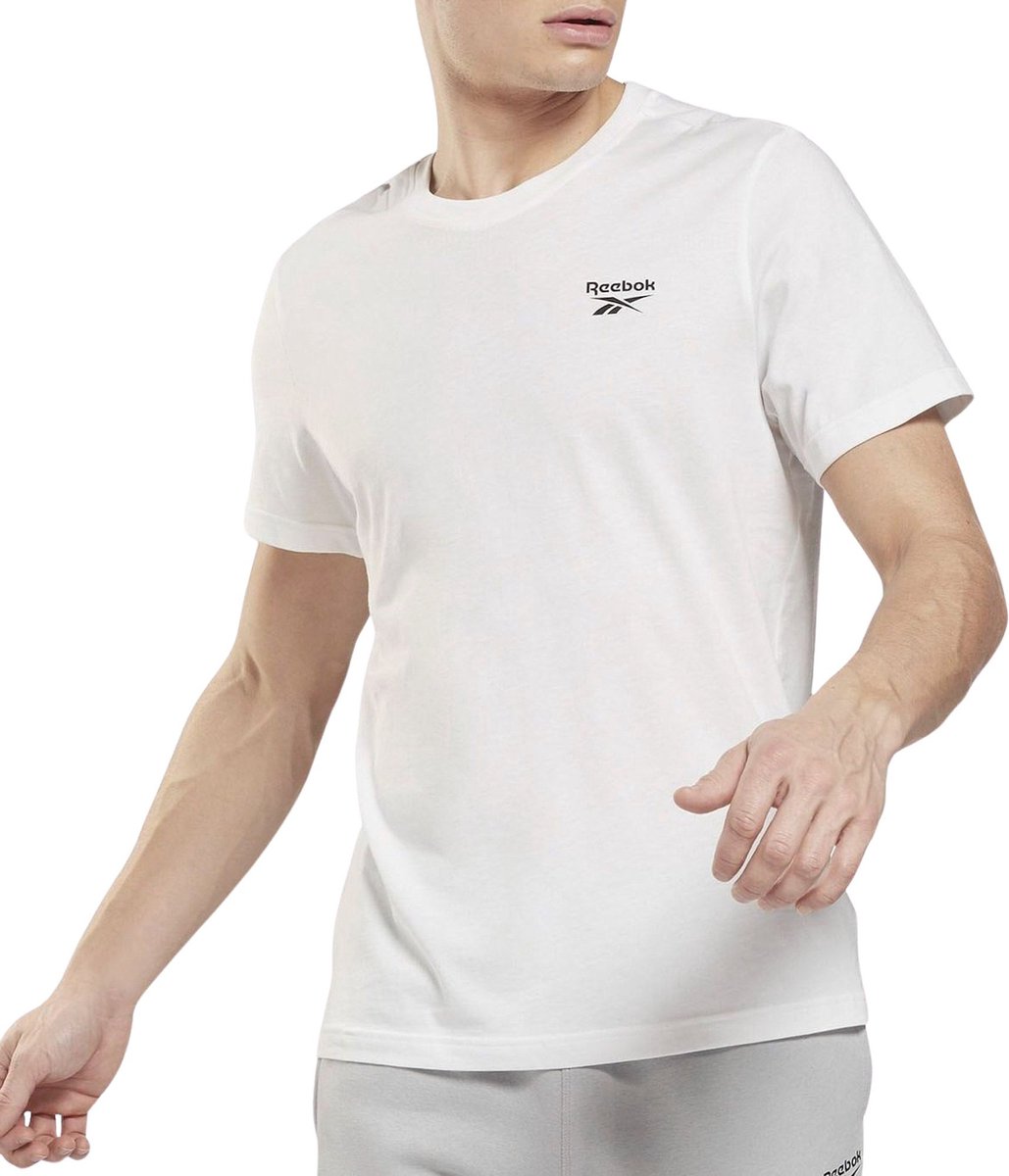 Reebok Identity Classics Small Logo Shirt Heren Wit