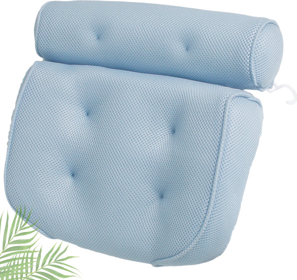 Goedkoopste Bovista Badkussens Voor In Bad - Badkussen - Hoofdsteun Bad - Nekkussen Bad - Antislip - Spa Kussen - Jacuzzi Accessoires - Blauw