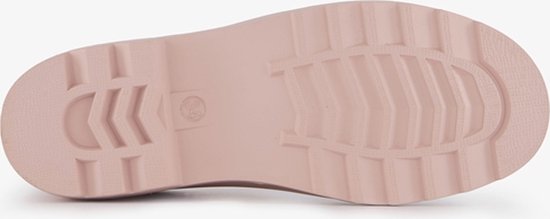 Mountain Peak lage gevoerde regenlaarzen - Roze - 100% stof- en waterdicht - Maat 34